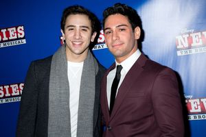 Jess LeProtto, Tommy Bracco @ BroadwayWorld Jess LeProtto, Tommy Bracco Photo