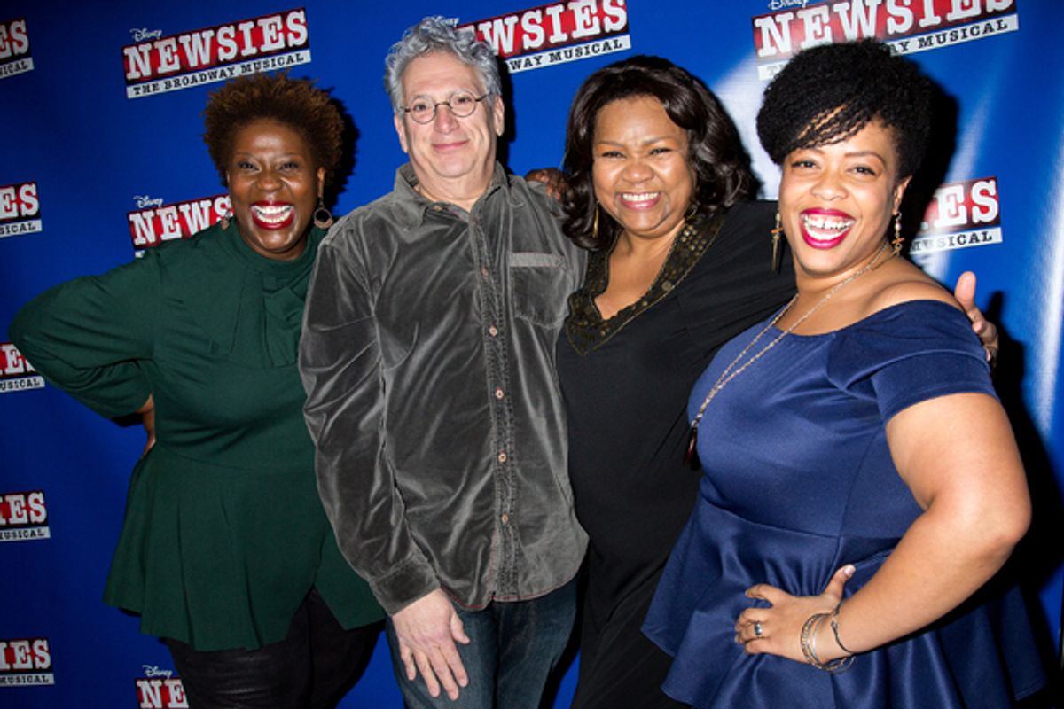 Capathia Jenkins, Harvey Fierstein, Aisha de Haas, Angela Grovey at 