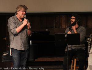 Dave Malloy and Josh Groban Photo