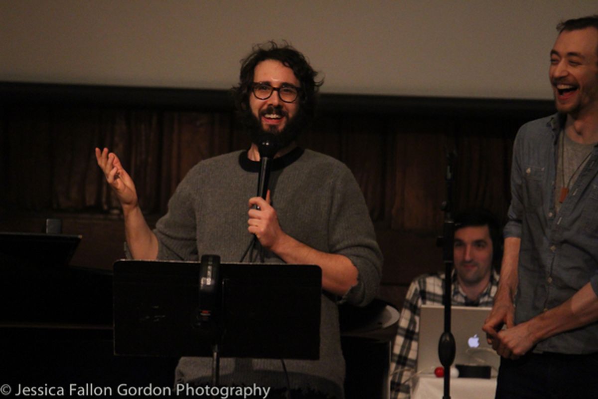 Josh Groban and Alex Gibson at 