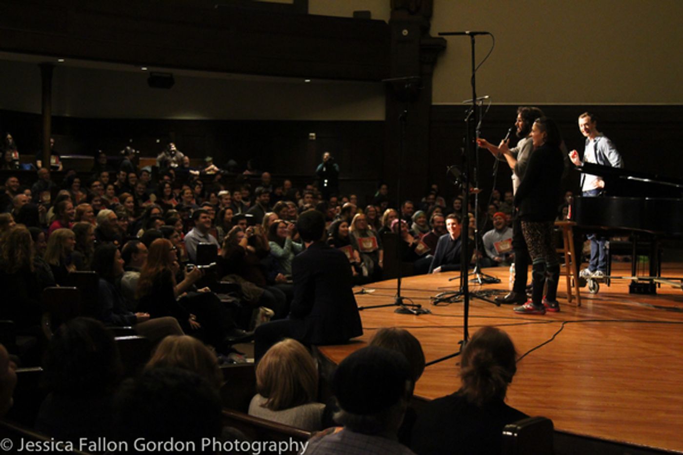 Photo Coverage: NATASHA, PIERRE AND THE GREAT COMET OF 1812 Gets Some Help from Fans on Cast Album! Photo Coverage: NATASHA, PIERRE AND THE GREAT COMET OF 1812 Gets Some Help from Fans on Cast Album! Image