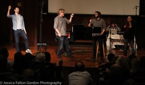 Alex Gibson, Dave Malloy, Josh Groban and Katrina Yaukey @ BroadwayWorld Alex Gibson, Dave Malloy, Josh Groban and Katrina Yaukey Photo