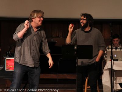 Dave Malloy and Josh Groban Photo