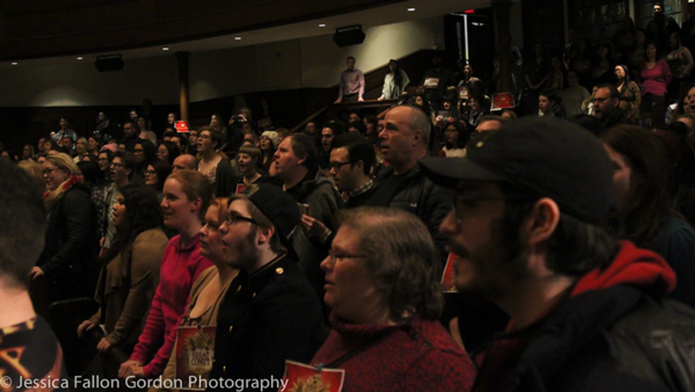 Photo Coverage: NATASHA, PIERRE AND THE GREAT COMET OF 1812 Gets Some Help from Fans on Cast Album! Photo Coverage: NATASHA, PIERRE AND THE GREAT COMET OF 1812 Gets Some Help from Fans on Cast Album! Image