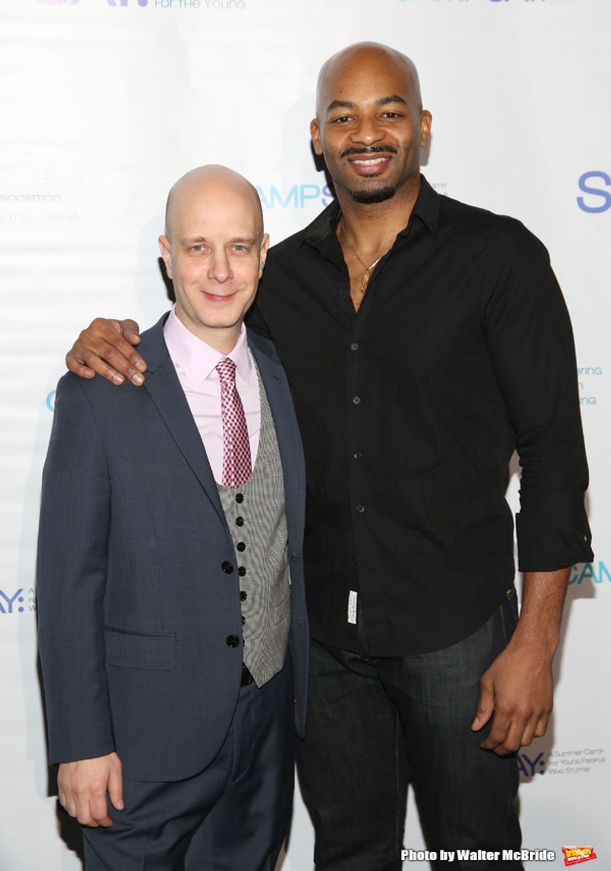 Taro Alexander and Brandon Victor Dixon at 