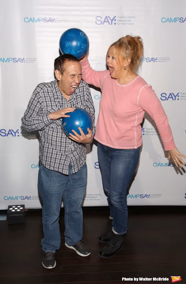 Gilbert Gottfried and Caroline  Photo