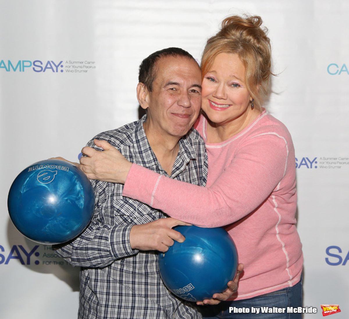 Gilbert Gottfried and Caroline Rhea  at 