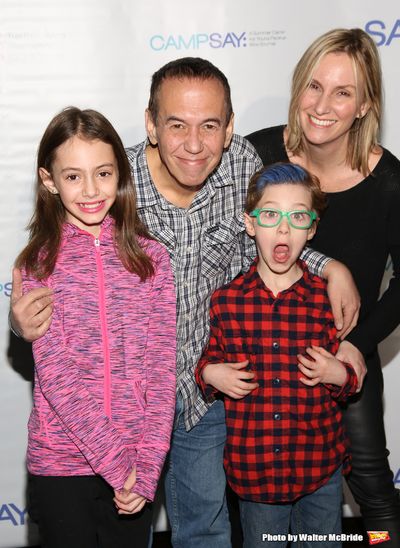 Lily Gottfried, Gilbert Gottfried, Max Gottfried and Dara Gottfried  Photo