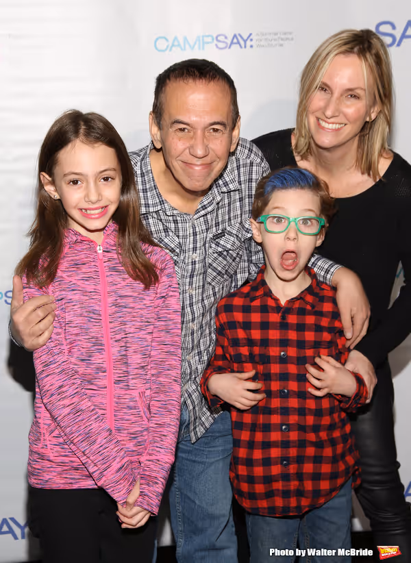 Lily Gottfried, Gilbert Gottfried, Max Gottfried and Dara Gottfried  Photo
