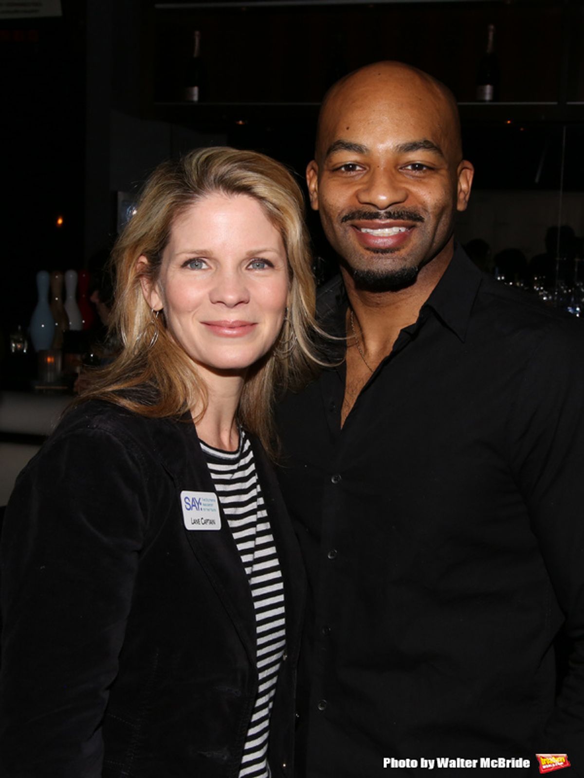 Kelli O'Hara and Brandon Victor Dixon  at 