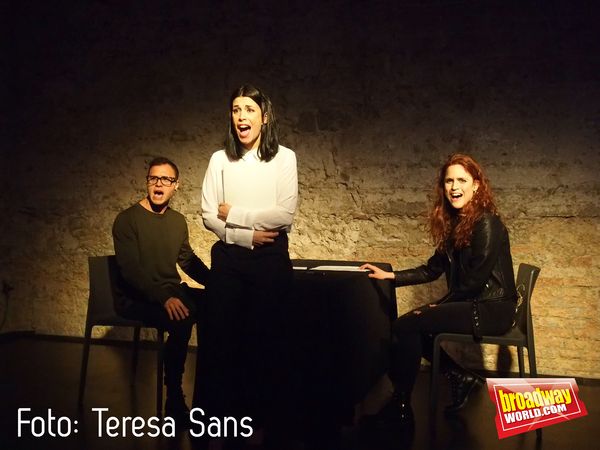 Adrian Rodriguez, Paula Berenguer y Lucia Torres Photo