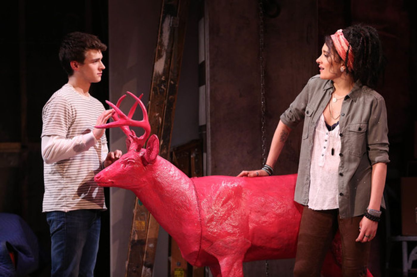 Photo Flash: First Look at John Kander and Greg Pierce's KID VICTORY at the Vineyard Theatre  Image