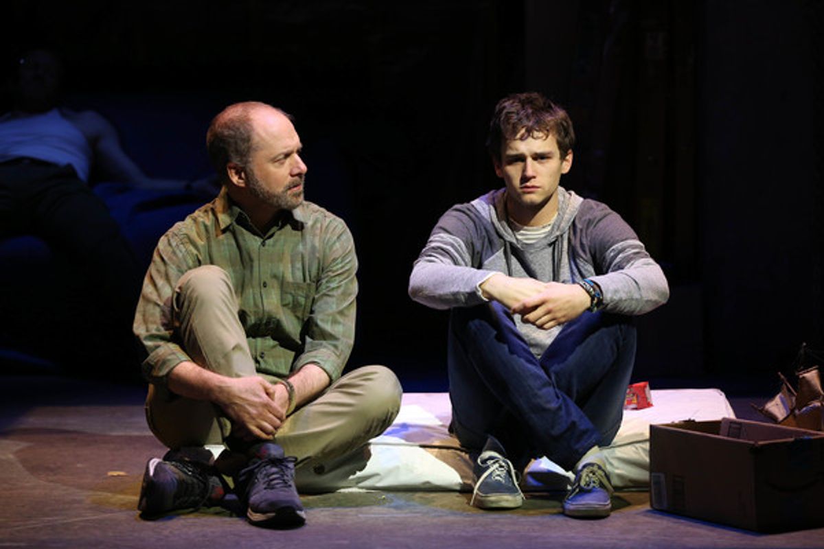 Daniel Jenkins and Brandon Flynn at 