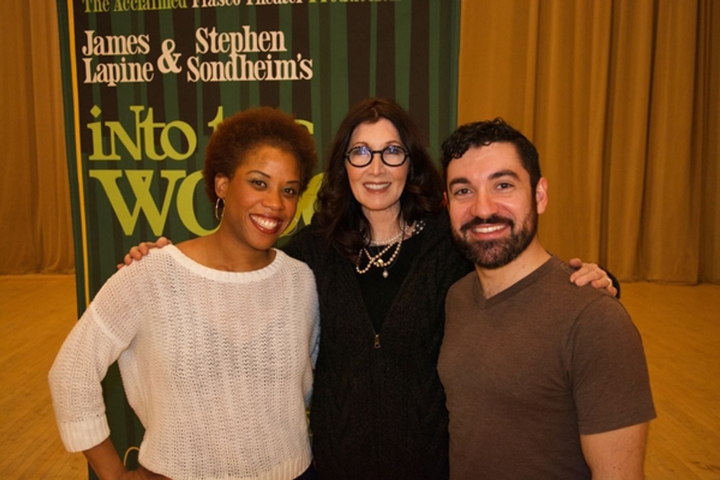 Photo Flash: James Lapine and Joanna Gleason Visit the National Tour of INTO THE WOODS  Image