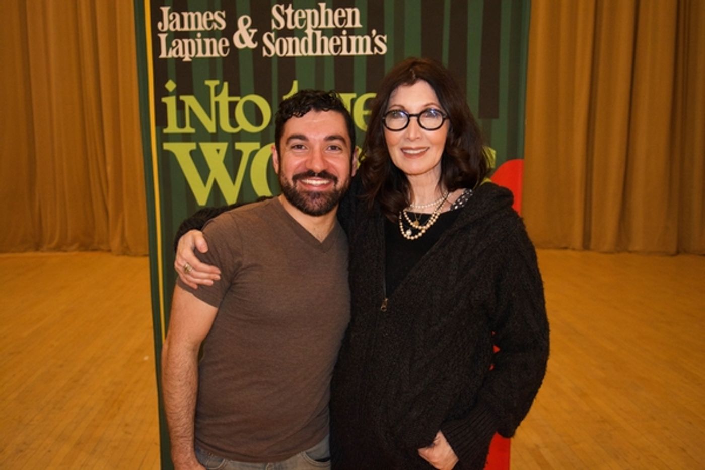 Photo Flash: James Lapine and Joanna Gleason Visit the National Tour of INTO THE WOODS  Image