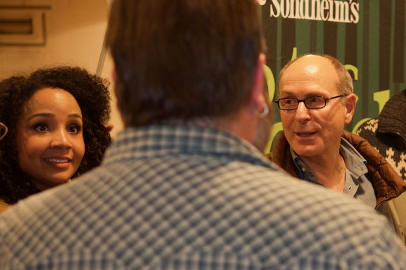 Photo Flash: James Lapine and Joanna Gleason Visit the National Tour of INTO THE WOODS  Image