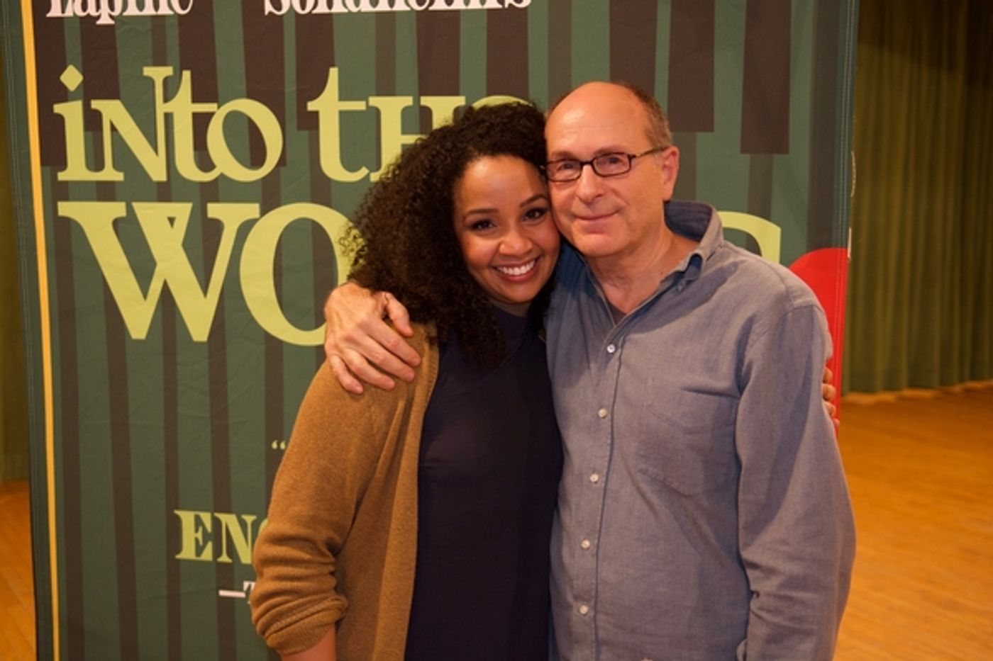Photo Flash: James Lapine and Joanna Gleason Visit the National Tour of INTO THE WOODS  Image
