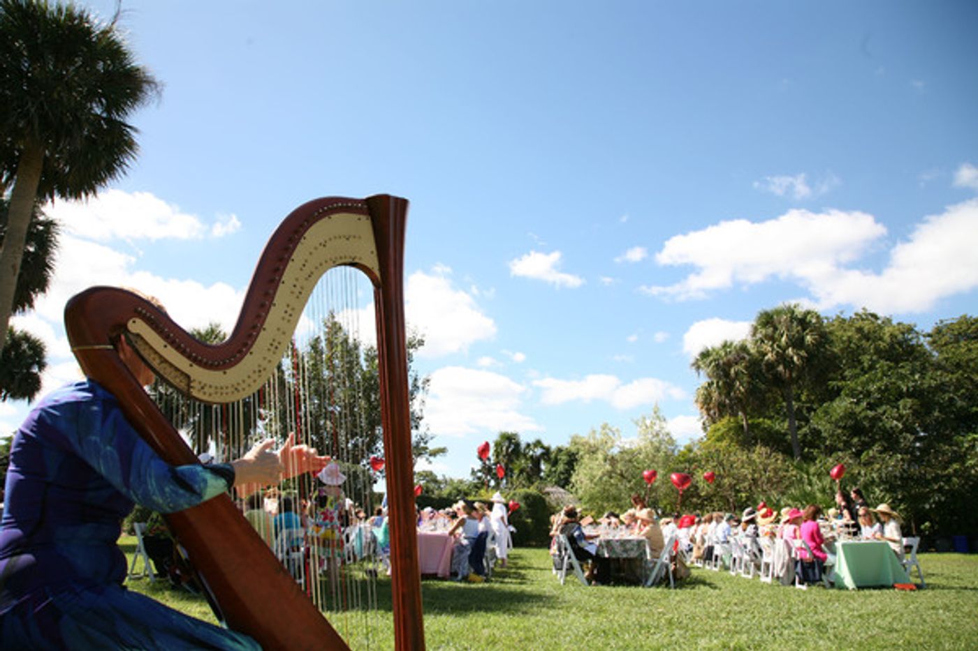 Photo Flash: Hearts-n-Bloom Garden Tea Party Grows at Mounts Botanical Garden  Image