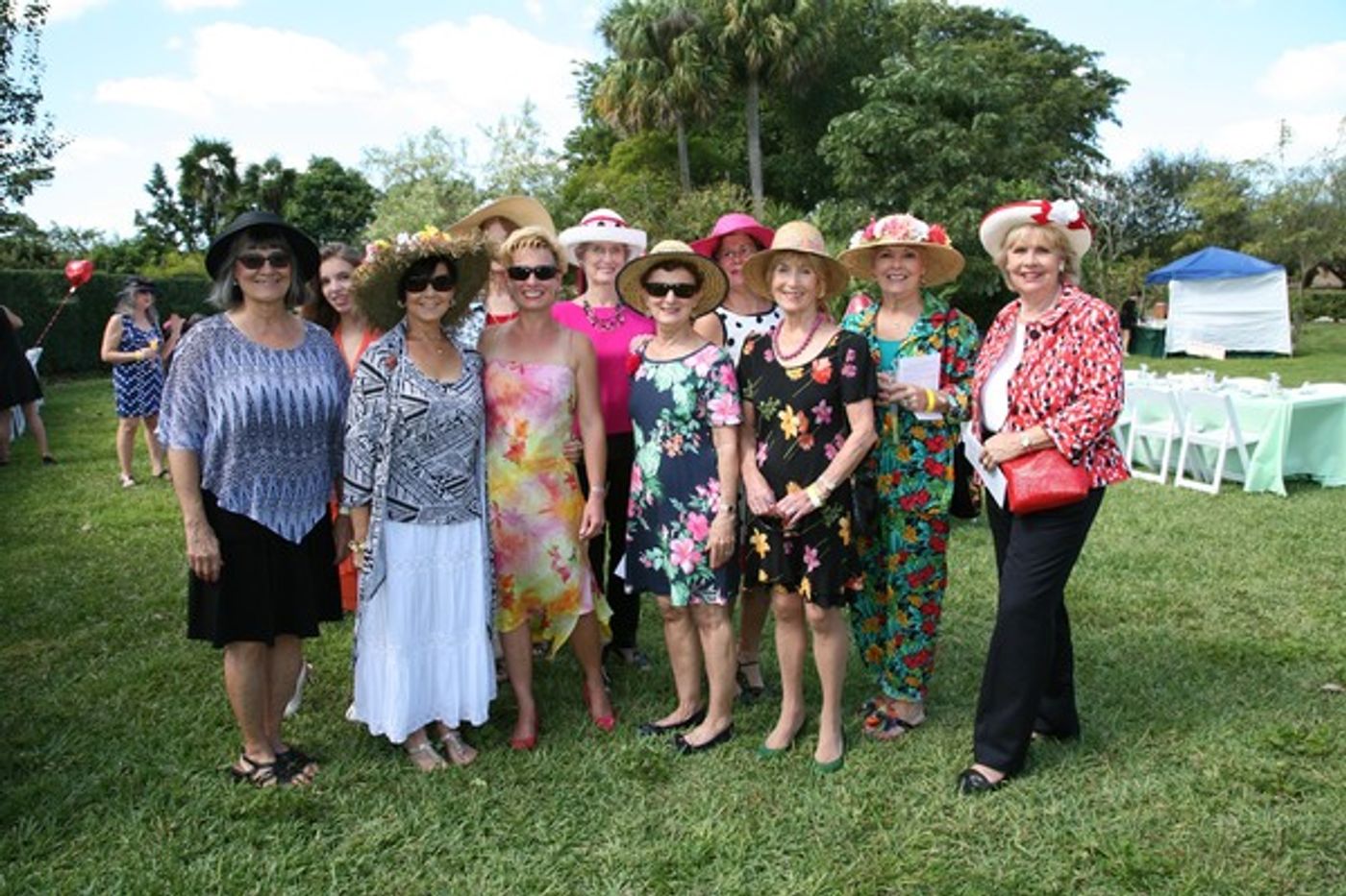 Photo Flash: Hearts-n-Bloom Garden Tea Party Grows at Mounts Botanical Garden  Image