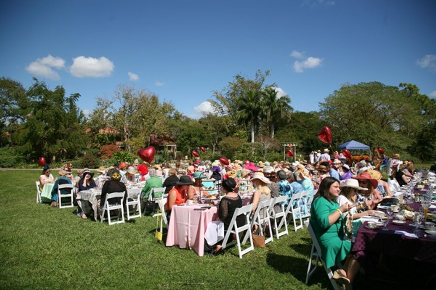 Photo Flash: Hearts-n-Bloom Garden Tea Party Grows at Mounts Botanical Garden  Image