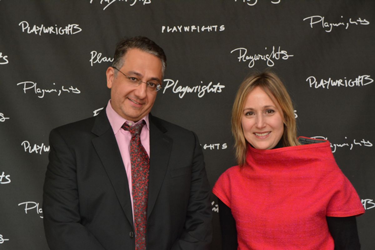 Ali Reza Farahnakian and Heather Raffo at 