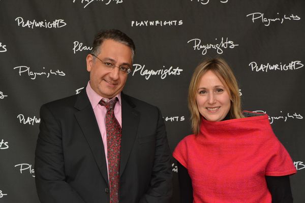 Ali Reza Farahnakian and Heather Raffo Photo