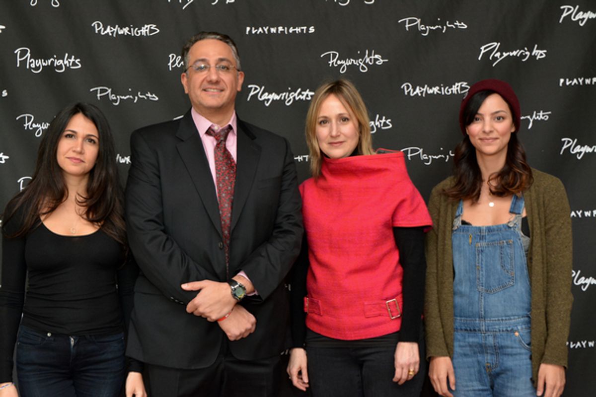 Francis Benhamou, Ali Reza Farahnakian, Heather Raffo and Tala Ashe at 