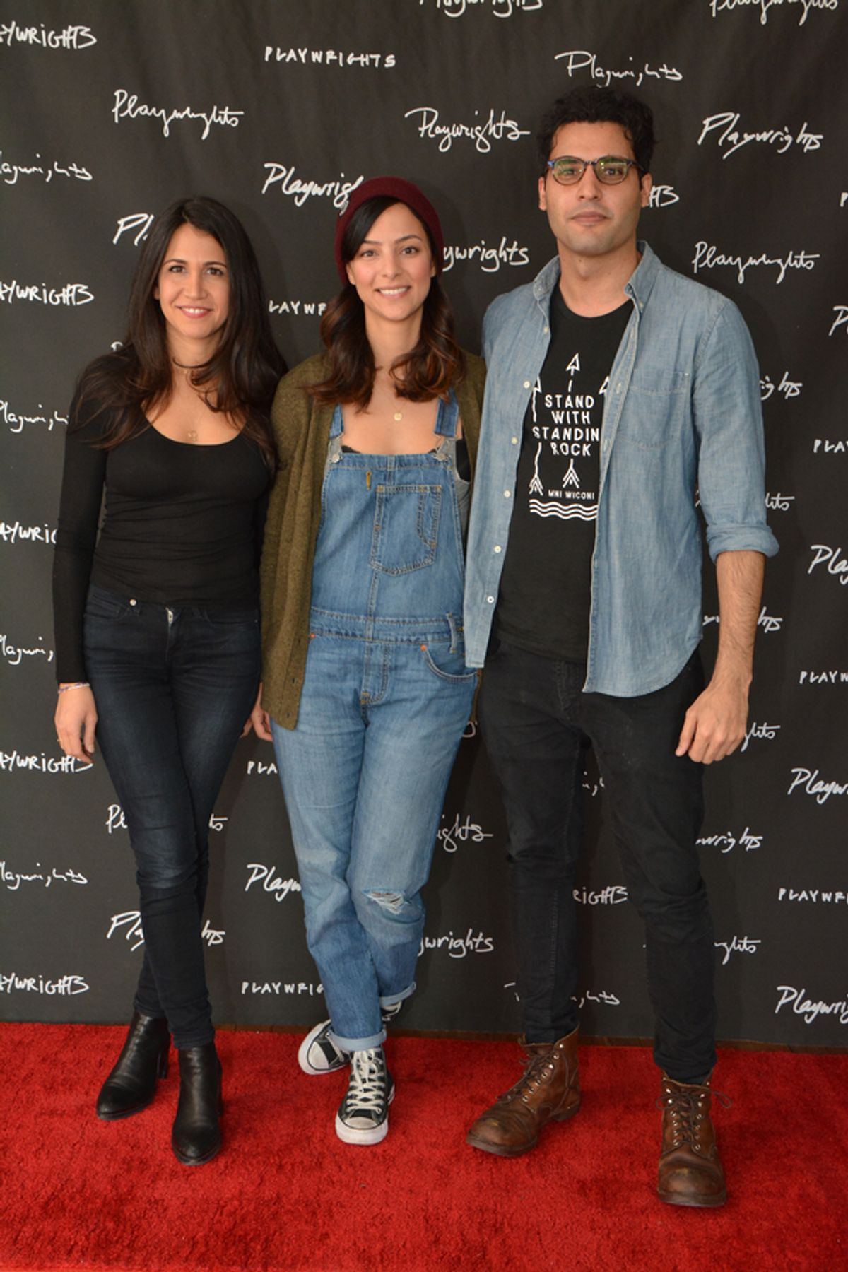 Francis Benhamou, Tala Ashe and Babak Tafti at 