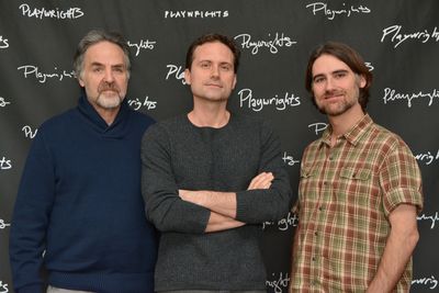 Tim Sanford (Artistic Director), Zayd Dohrn (Playwright) and Kip Fagan (Director) Photo