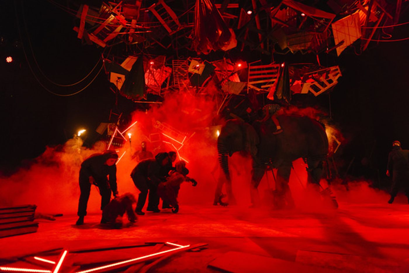 Photo Flash: First Look at Production Photos for the UK Tour of RUNNING WILD  Image