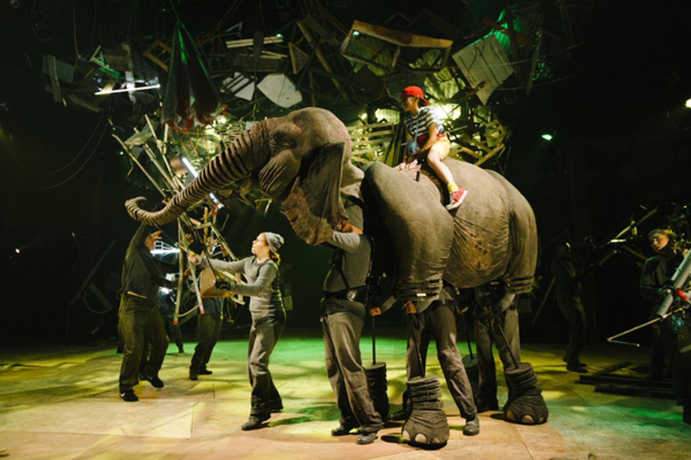 Photo Flash: First Look at Production Photos for the UK Tour of RUNNING WILD  Image