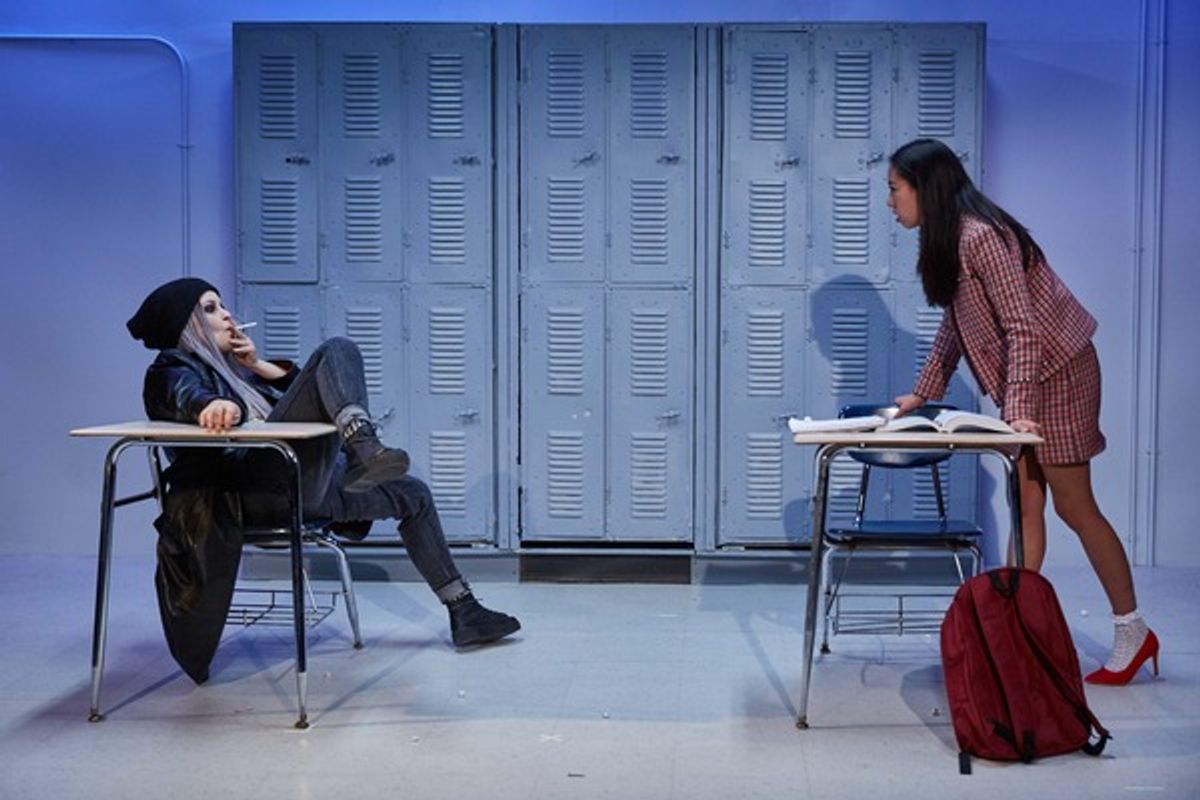 Amanda Fink and Aurora Adachi-Winter at 