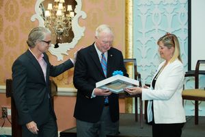 Nathan Slack, Bert Korman, Rena Blades @ BroadwayWorld Nathan Slack, Bert Korman, Rena Blades Photo