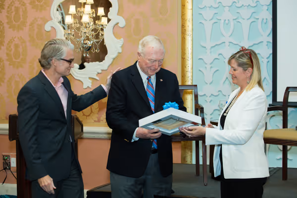 Nathan Slack, Bert Korman, Rena Blades Photo