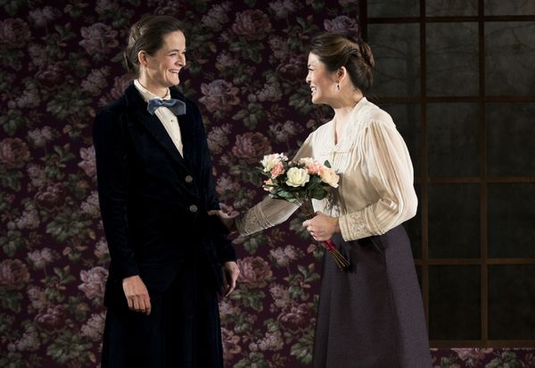 Enid Graham and Ruibo Qian  Photo