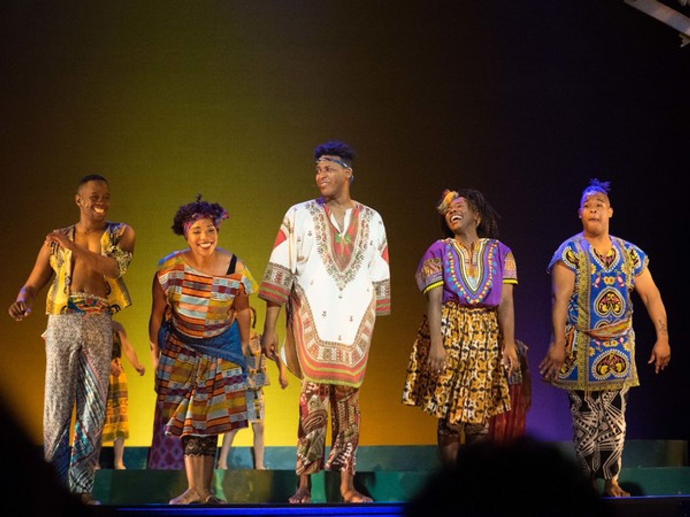 Photo Coverage: Curtain Call and Press Night Celebration of 3D Theatricals ONCE ON THIS ISLAND  Image