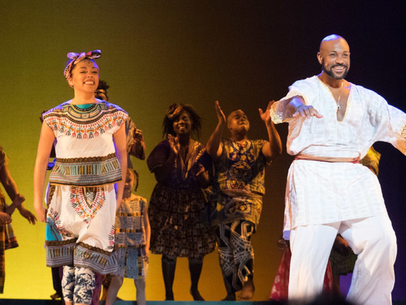 Photo Coverage: Curtain Call and Press Night Celebration of 3D Theatricals ONCE ON THIS ISLAND  Image