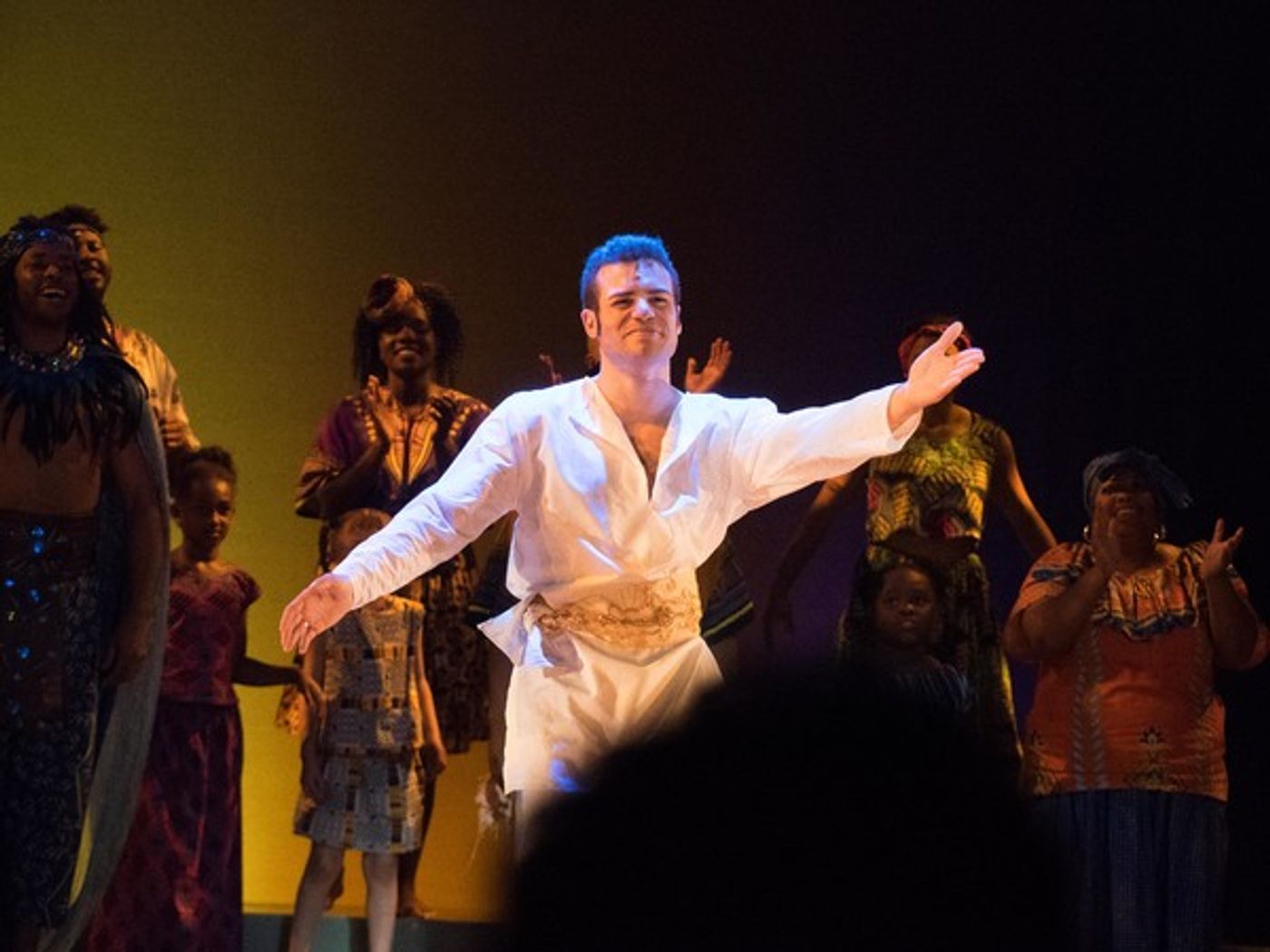 Photo Coverage: Curtain Call and Press Night Celebration of 3D Theatricals ONCE ON THIS ISLAND  Image