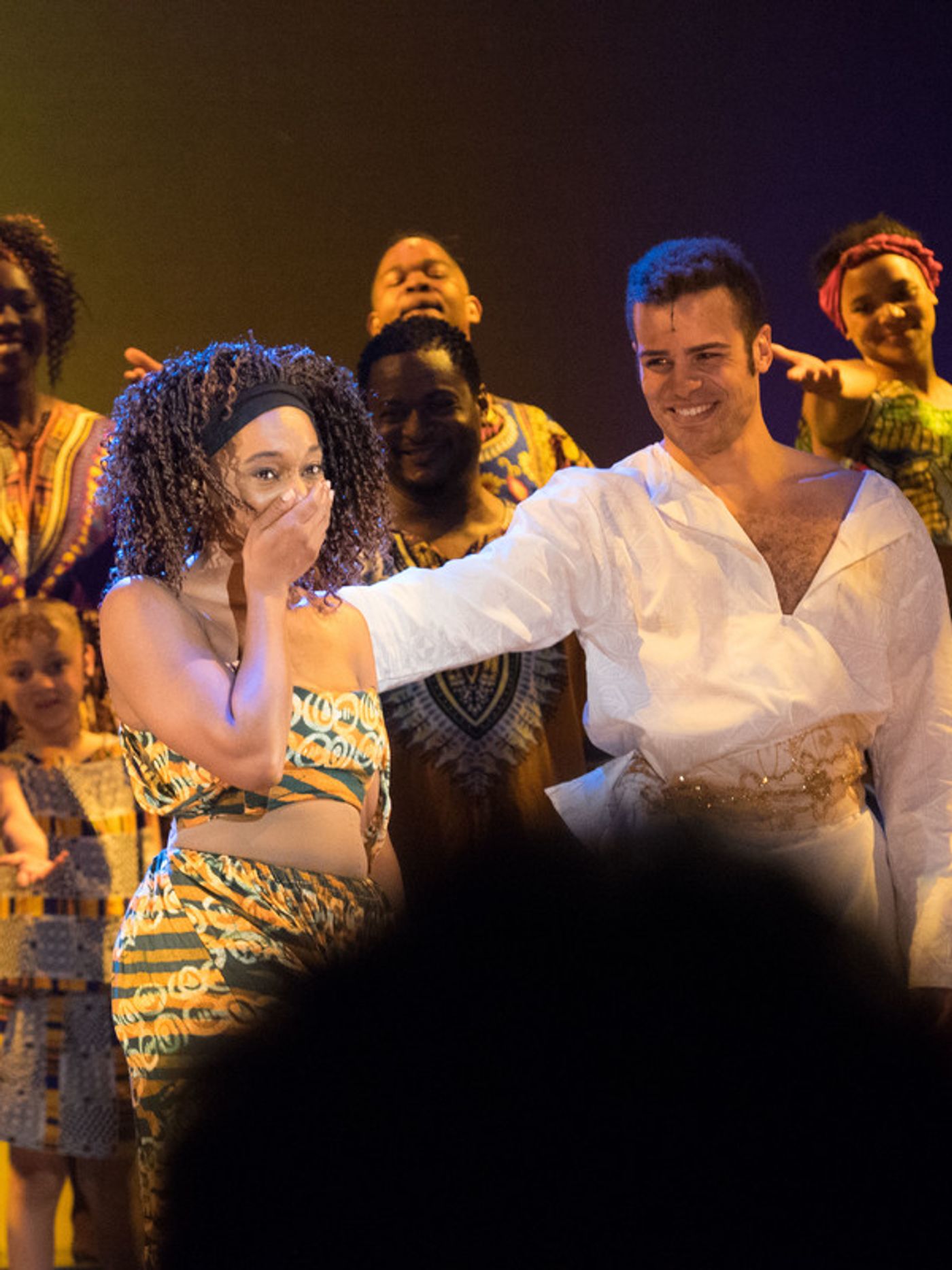 Photo Coverage: Curtain Call and Press Night Celebration of 3D Theatricals ONCE ON THIS ISLAND  Image