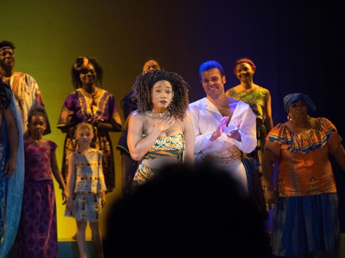 Photo Coverage: Curtain Call and Press Night Celebration of 3D Theatricals ONCE ON THIS ISLAND  Image