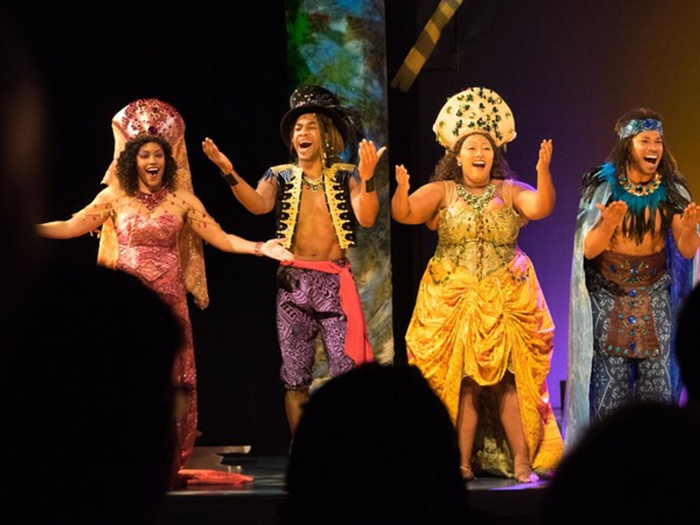 Photo Coverage: Curtain Call and Press Night Celebration of 3D Theatricals ONCE ON THIS ISLAND  Image