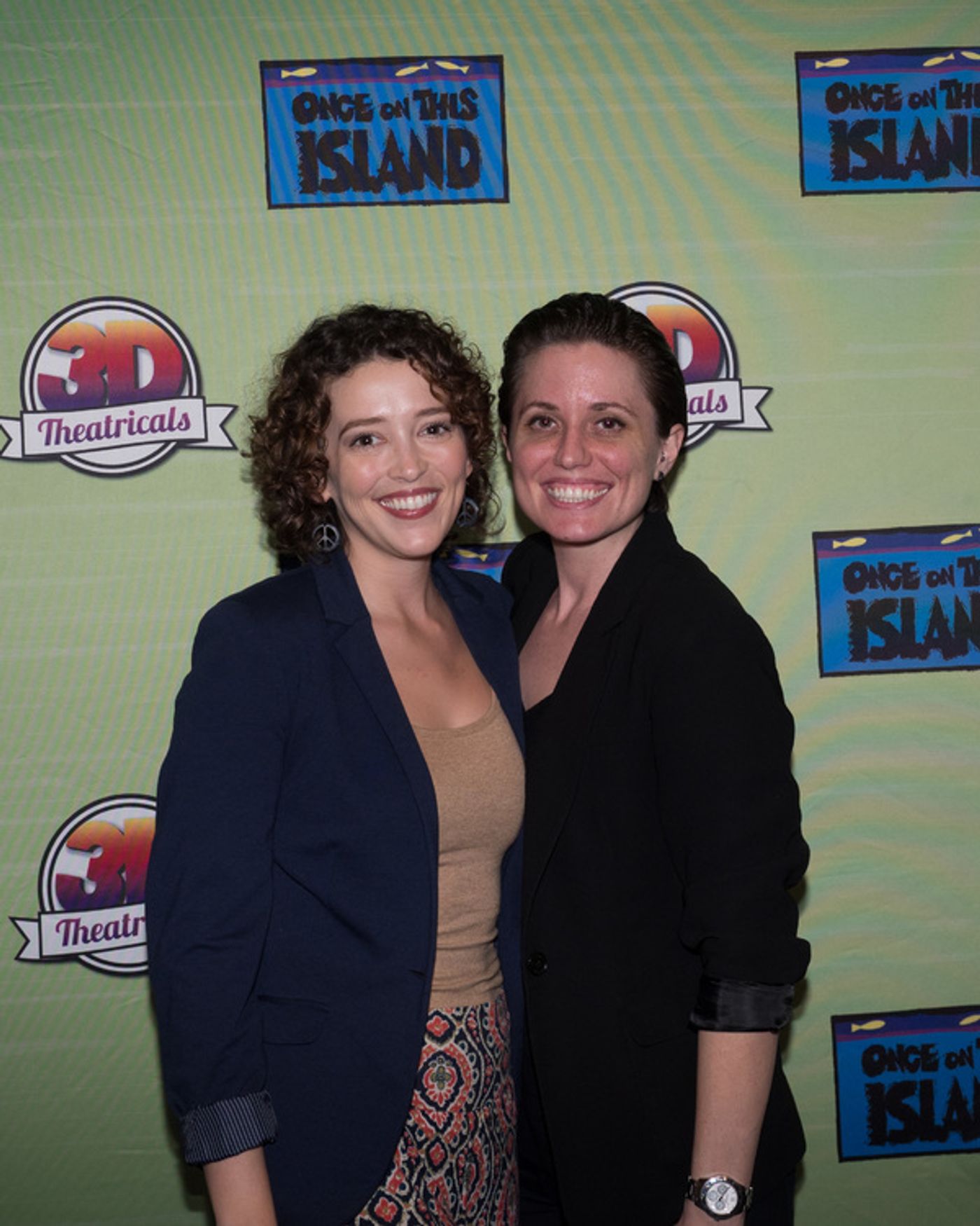 Photo Coverage: Curtain Call and Press Night Celebration of 3D Theatricals ONCE ON THIS ISLAND  Image