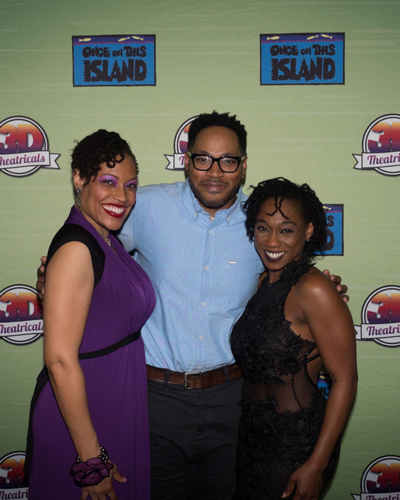 Photo Coverage: Curtain Call and Press Night Celebration of 3D Theatricals ONCE ON THIS ISLAND  Image