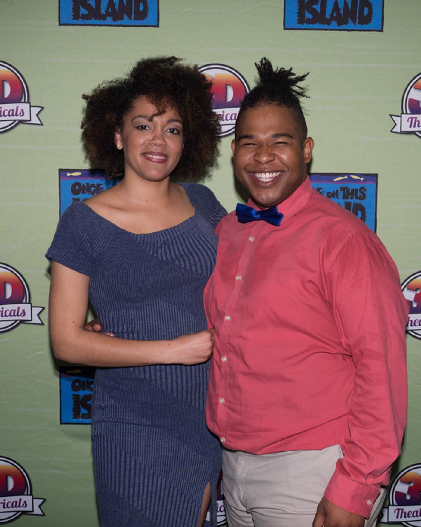 Photo Coverage: Curtain Call and Press Night Celebration of 3D Theatricals ONCE ON THIS ISLAND  Image