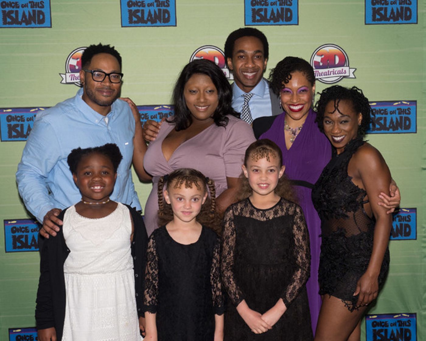 Photo Coverage: Curtain Call and Press Night Celebration of 3D Theatricals ONCE ON THIS ISLAND  Image