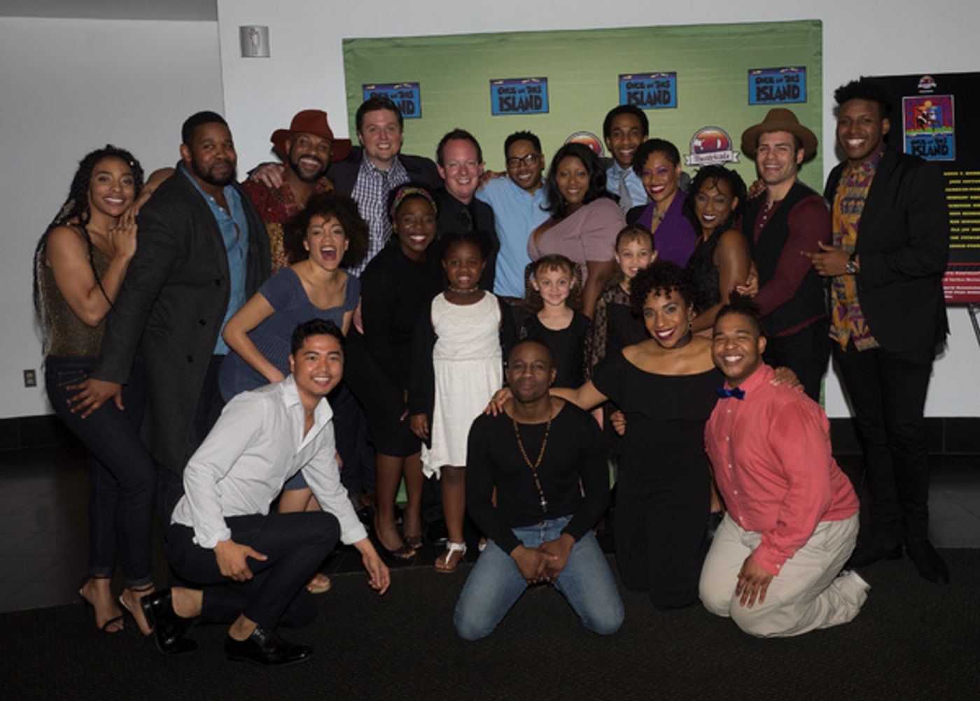 Photo Coverage: Curtain Call and Press Night Celebration of 3D Theatricals ONCE ON THIS ISLAND  Image