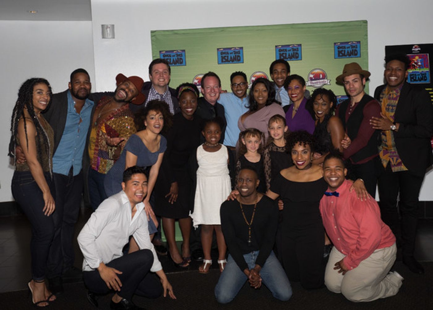 Photo Coverage: Curtain Call and Press Night Celebration of 3D Theatricals ONCE ON THIS ISLAND  Image