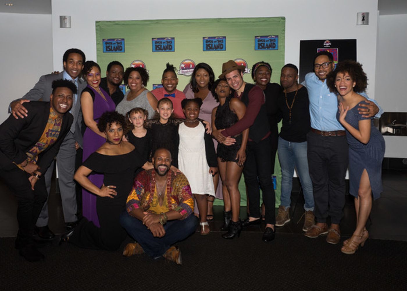 Photo Coverage: Curtain Call and Press Night Celebration of 3D Theatricals ONCE ON THIS ISLAND  Image