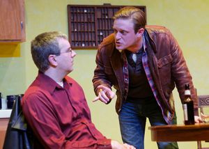 Matt Leonard and David Martin. @ BroadwayWorld Matt Leonard and David Martin. Photo