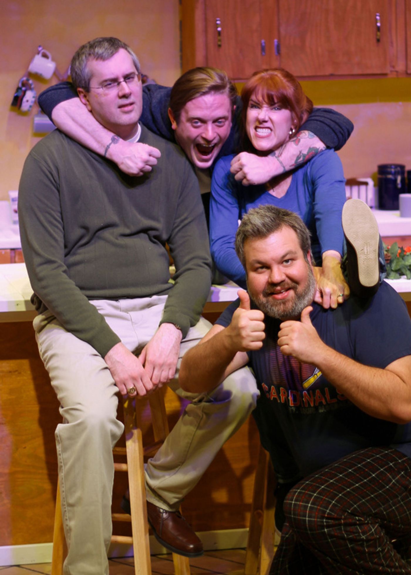 Photo Flash: First Look at Olathe Civic Theatre Association's POOR RELATIONS  Image